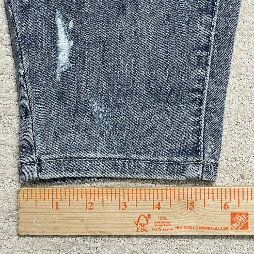 Judy Blue Jeans Skinny Distressed Lace Detail Splatter JB88432 LW Sz. 20W NWT - Picture 12 of 12